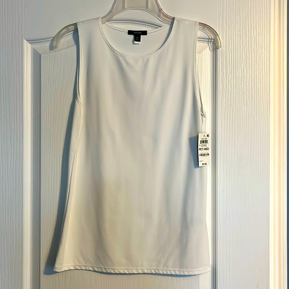 White tank blouse